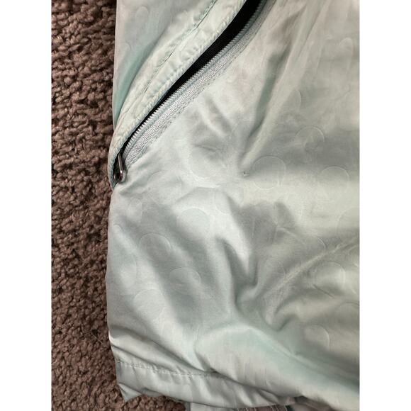 VINTAGE Nike Running Jacket Womens M Blue Green 3M Reflective Windbreaker Ladies - Picture 9 of 14